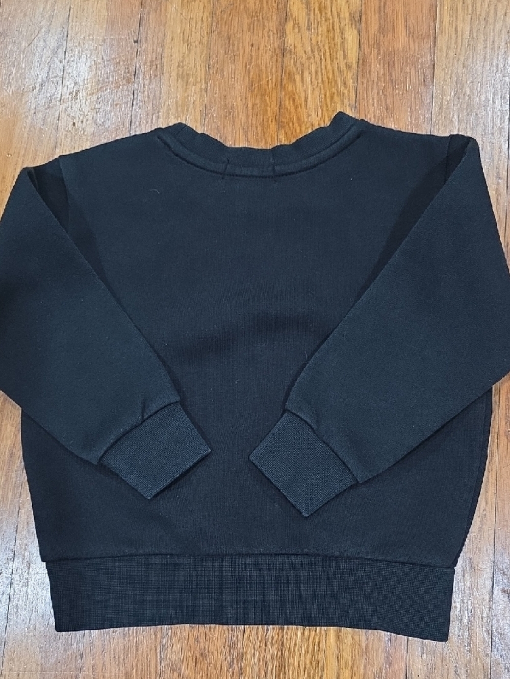 NWOT Polo by Ralph Lauren Black Sweatshirt with Gold Logo Size 3/3T - Picture 4 of 7